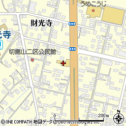 宮崎トヨペット日向店周辺の地図