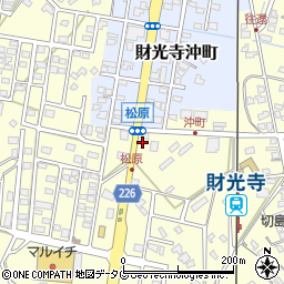 田中精肉店周辺の地図