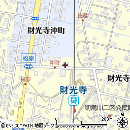 カラオケハウス・ジョーズ　財光寺店周辺の地図