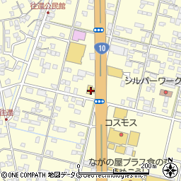 宮崎三菱日向店・クリーンカー日向周辺の地図