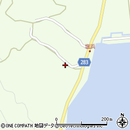 熊本県天草市栖本町馬場3312周辺の地図