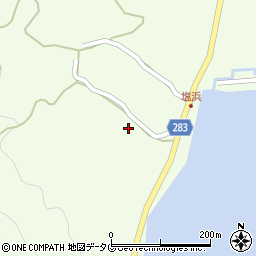 熊本県天草市栖本町馬場3311周辺の地図