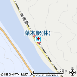 葉木駅周辺の地図