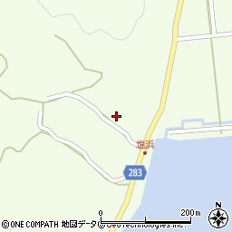 熊本県天草市栖本町馬場3070周辺の地図