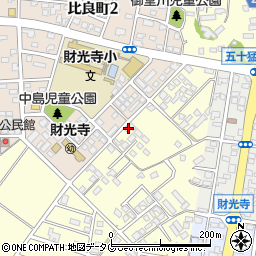 岩倉設備周辺の地図