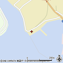 熊本県天草市栖本町湯船原976周辺の地図