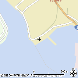 栖本漁協周辺の地図
