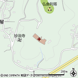 ひむかの郷周辺の地図