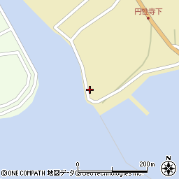 熊本県天草市栖本町湯船原913周辺の地図