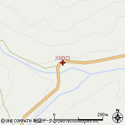 川の口周辺の地図