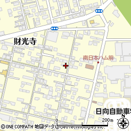 株式会社松栄都市設計事務所　日向営業所周辺の地図