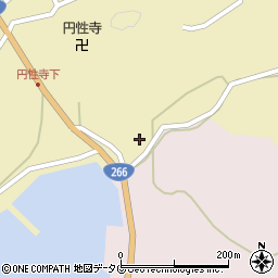 熊本県天草市栖本町湯船原1004-2周辺の地図