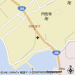 熊本県天草市栖本町湯船原978-1周辺の地図