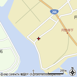 熊本県天草市栖本町湯船原848-1周辺の地図