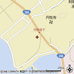 熊本県天草市栖本町湯船原965周辺の地図