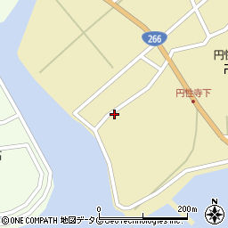 熊本県天草市栖本町湯船原850周辺の地図