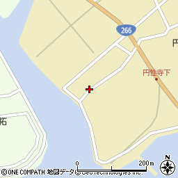 熊本県天草市栖本町湯船原844周辺の地図