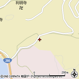 熊本県天草市栖本町湯船原1220-4周辺の地図