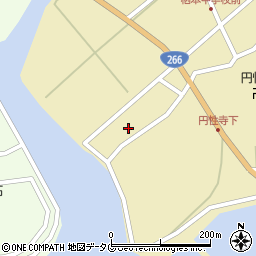 熊本県天草市栖本町湯船原840-1周辺の地図