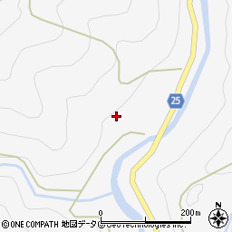 熊本県球磨郡五木村丙周辺の地図