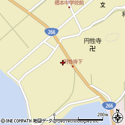 熊本県天草市栖本町湯船原956周辺の地図