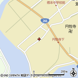 熊本県天草市栖本町湯船原824周辺の地図