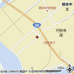 熊本県天草市栖本町湯船原799周辺の地図