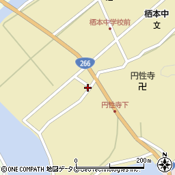 熊本県天草市栖本町湯船原798周辺の地図