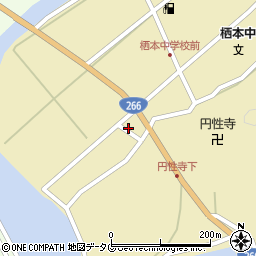 熊本県天草市栖本町湯船原794周辺の地図