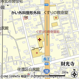 ピノキオ　日向店周辺の地図