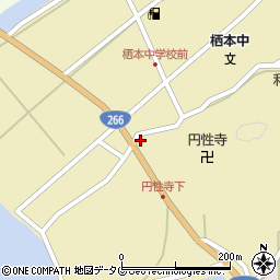 熊本県天草市栖本町湯船原1073周辺の地図