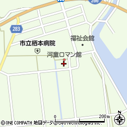 熊本県天草市栖本町馬場3725周辺の地図