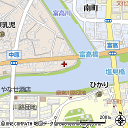 東臼杵郡町村会周辺の地図