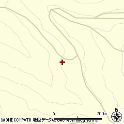 熊本県五木村（球磨郡）入鴨周辺の地図