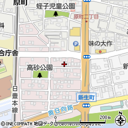 宮崎県日向市高砂町64周辺の地図