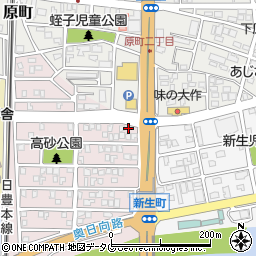 宮崎県日向市高砂町57周辺の地図