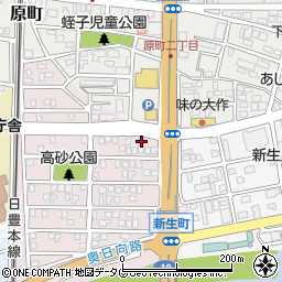 宮崎県日向市高砂町56周辺の地図