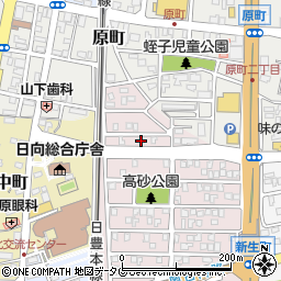宮崎県日向市高砂町30周辺の地図
