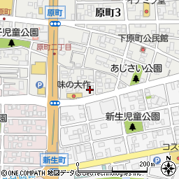 宮崎県日向市原町2丁目118周辺の地図