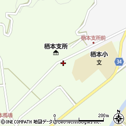 熊本県天草市栖本町馬場142周辺の地図