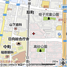 宮崎県日向市高砂町20周辺の地図