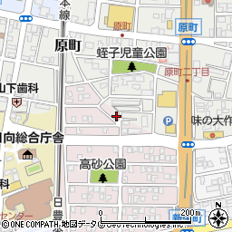 宮崎県日向市高砂町233周辺の地図