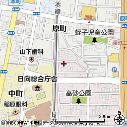 宮崎県日向市高砂町12-1周辺の地図