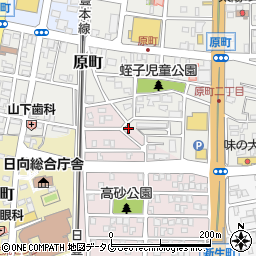 宮崎県日向市高砂町231周辺の地図