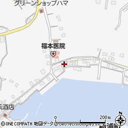 熊本県天草市楠浦町288-9周辺の地図