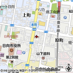 日向本町郵便局 ＡＴＭ周辺の地図