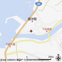熊本県天草市天草町下田北1225周辺の地図