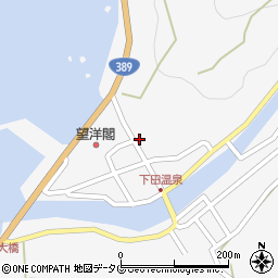 熊本県天草市天草町下田北1265周辺の地図