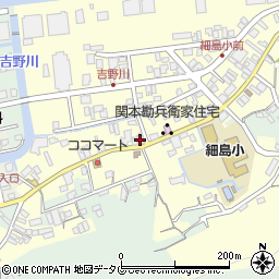 橋口食料品店周辺の地図