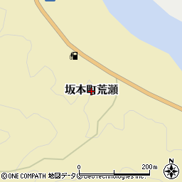 熊本県八代市坂本町荒瀬周辺の地図